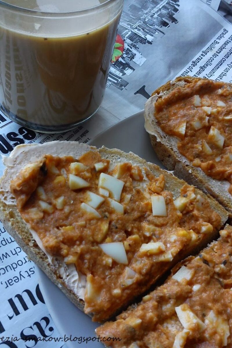 Pasta z tuńczyka i jaj.