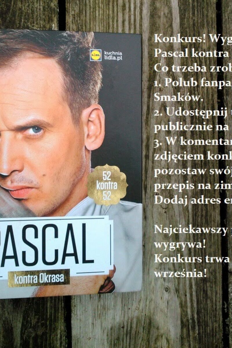 Konkurs – wygraj książkę Pascal kontra Okrasa.