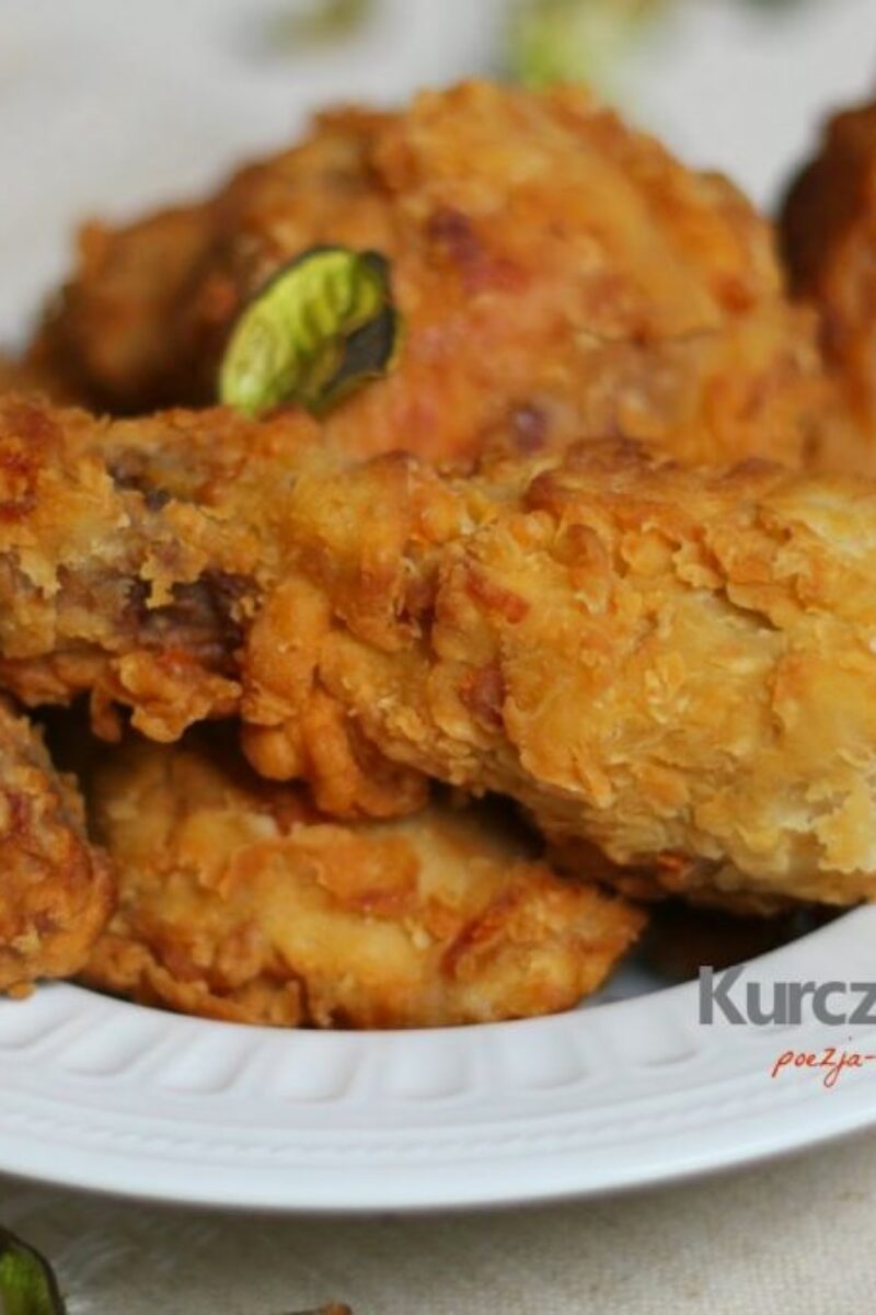 Kurczak jak z KFC – kurczak w chrupiącym cieście.