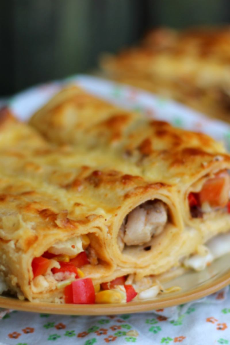 Naleśnikowa zapiekanka Gyros