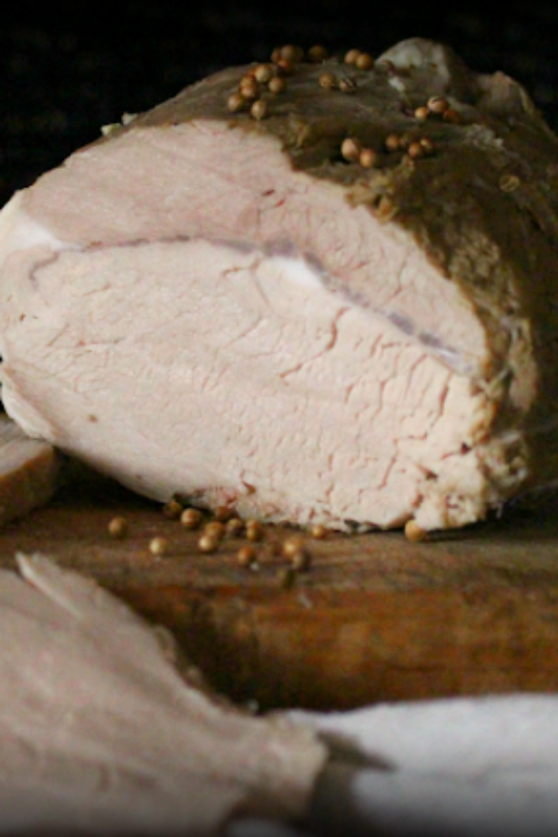 Schab 5-cio minutowy – domowa wędlina.