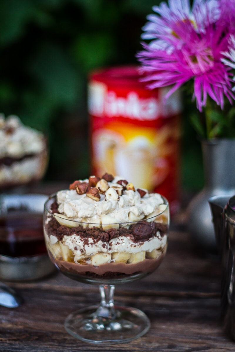 Amerykański deser Punch Bowl z Inką
