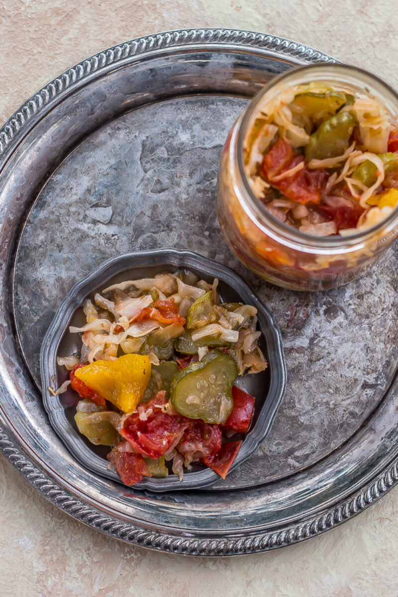 Sałatka gyros na zimę